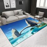 Landscape Pattern 3D Polyester Fiber Living Room Carpet Hotel Center Rugs