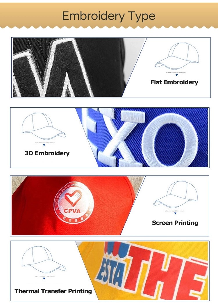 Flat Visor 57cm Six Panel Baseball Cap With Metal Buckle