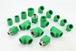 Corrosion Resistant PPR Pipe Fittings Max 95℃ Temperature Rating ISO9001