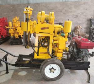 Quality Exploration Gk 200 300mm Hydraulic Borewell Machine With 15kn Lifting Force wholesale