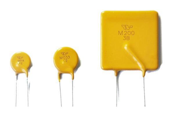 Line Voltage Rated Devices LVR075S-2 Radial PTC Resettable Fuse TRM075 0.75A