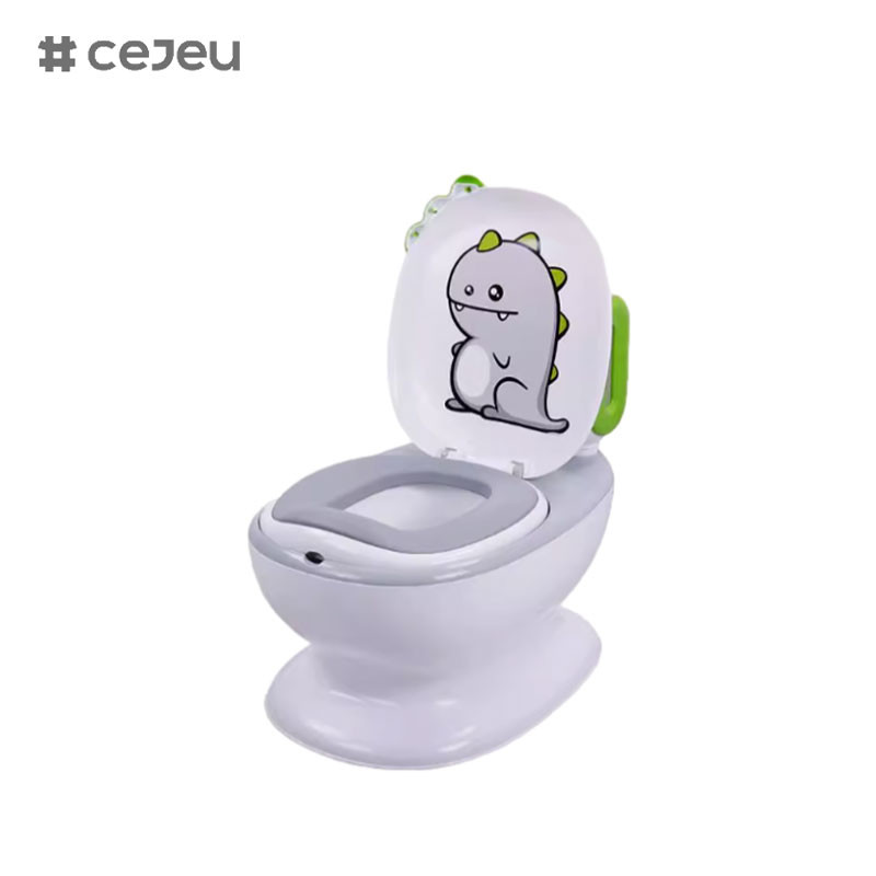 CJ-QC9991 Simulated children's toilet with flush music potty plus boy girl baby cartoon 2-4-6-8 years old