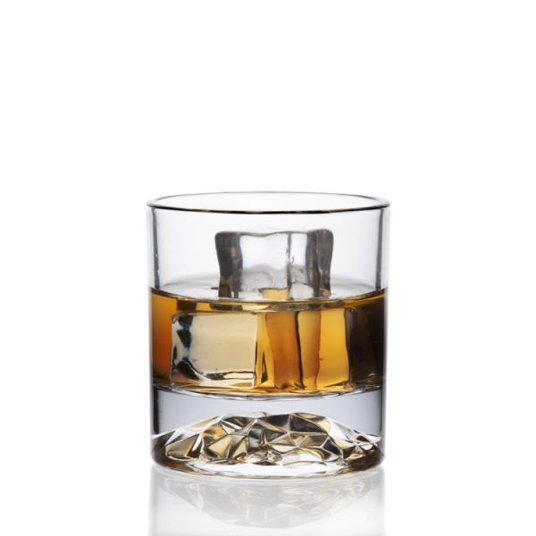 High Quality Mountain Decorative Lead Free Crystal Customized Glass Whiskey