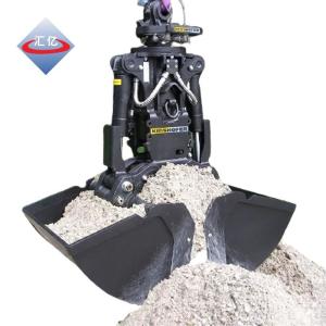 Quality 1000mm Excavator Clamshell Bucket Backhoe 360 Degree Rotation wholesale
