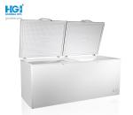 800L Two Doors Deep Chest Freezer Mechanical Temperature Control