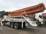 Swing Leg Zoomlion Isuzu Truck Mounted Concrete Pump Truck 265kw 120m3/H 37m