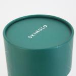 Green Cardboard Kraft Circular Paper Rigid Box Wrapping Paper Tubes