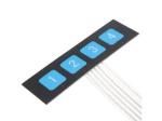 Lightweight Flexible Membrane Switch Keypad Thin Film With 3M467 / 3M468