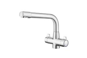 Quality Two Handles Kitchen Mixer Faucet Monobloc Kitchen Mixer Sink Taps wholesale