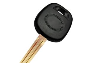 Quality Uncut / Black Toyota Remote Key , Plastic Body 89785-0d140 Toyota Car Key Fob wholesale