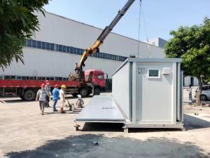 Quality Prefabricated Expandable Container House 40ft Steel Luxury Villa Home wholesale