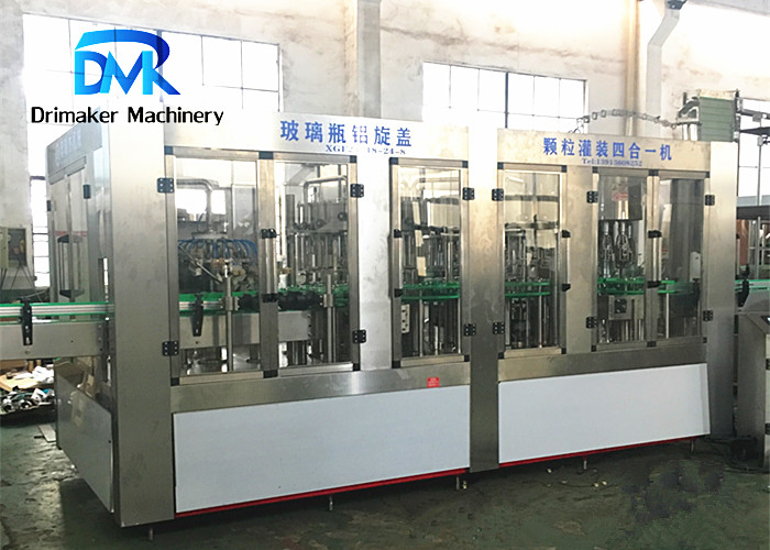 Plc Control Liquid Bottling Machine Glass Bottle Filling Machine Electric Drive
