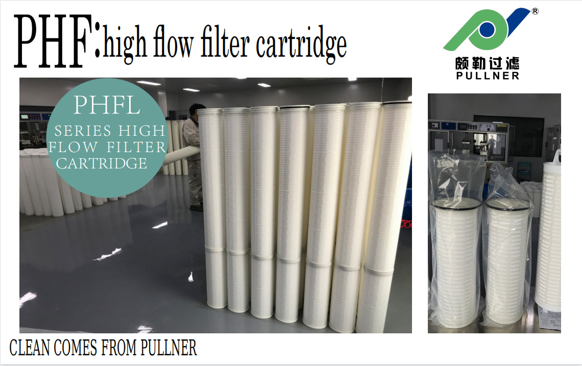 OD 6" 0.1 - 100um High Flow Filter Cartridge Large Flow Rate For Petrochemical