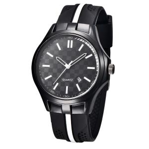 Quality Analog Quartz Men Watch , 3 Waterproof Silicone Wrist Watches , Customized design Fashion Sports Wrist Watch wholesale