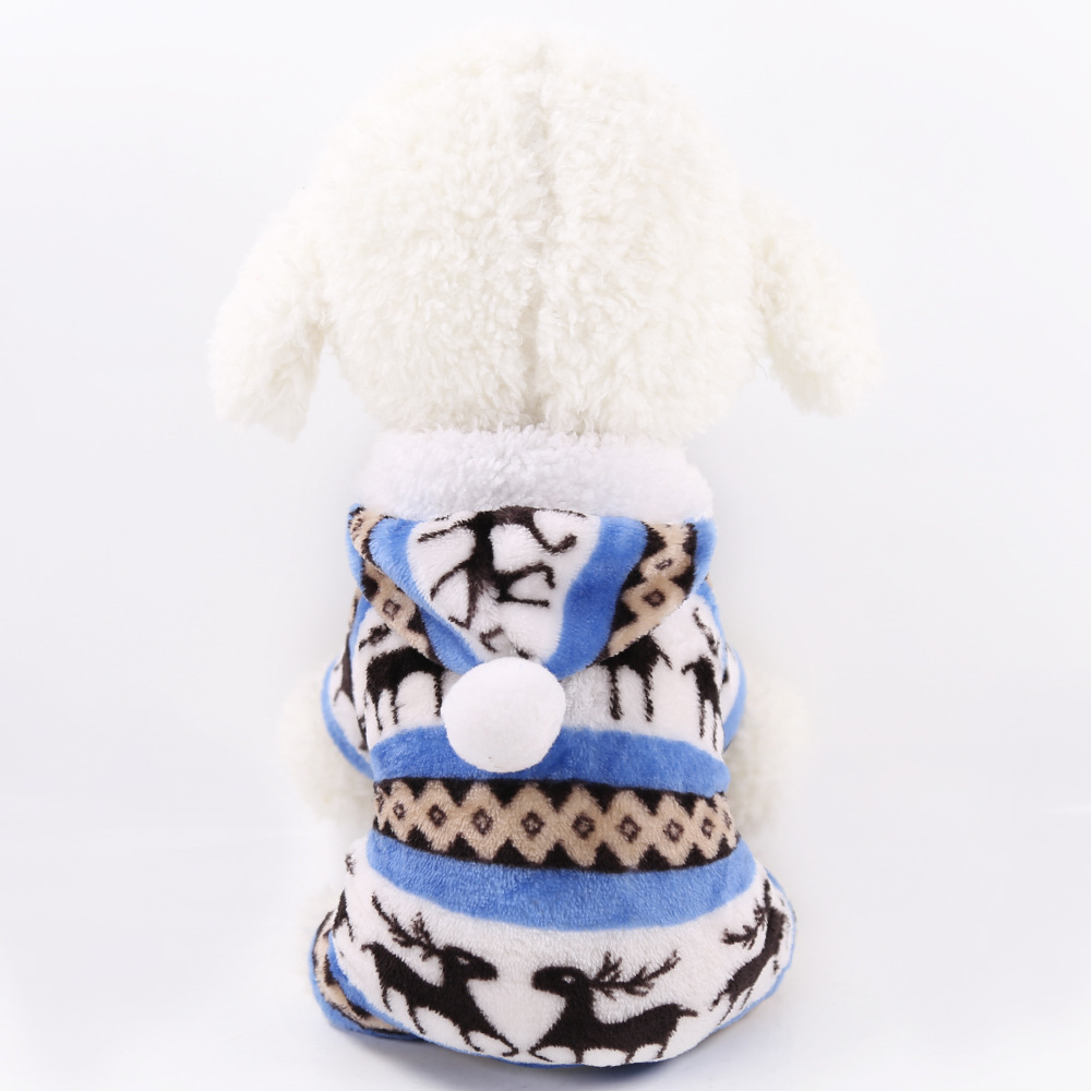 55cm Puppy T Shirt Moderate Thickness Custom Logo Puppy Winter Coat