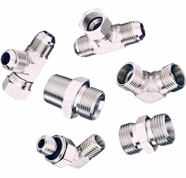 Long Working Life Hydraulic Fittings Pipe Adapter for High Pressure Hydraulic