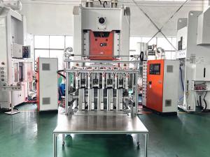 Quality 12000 Pcs / Hour Aluminium Foil Pan Making Machine For Disposable Food Containers wholesale