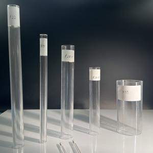 Quality 99.995% Al2O3 Transparent Sapphire Tube With High Tolerance Translucency wholesale