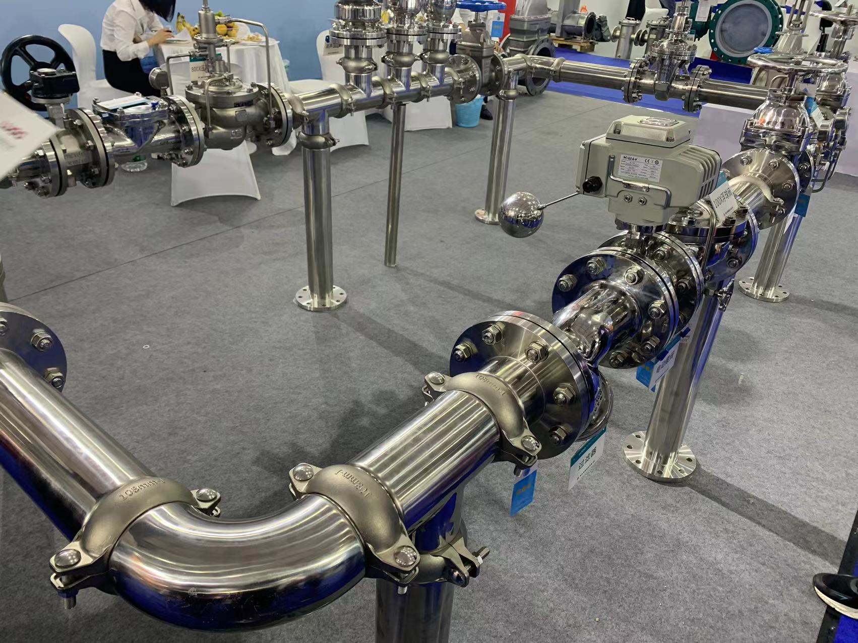 Casting Customized Support OBM 2inch Sanitary Pipe Clamp and Gasket for Tri Clamp Fittings in Stainless Steel 304/316
