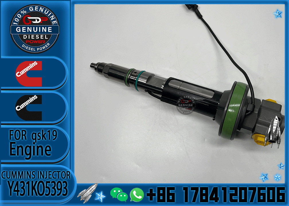 Diesel Engine Injector QSK19 Fuel Injector Y431K05417 4955525 Y431K05248 Y431K05558 FOR C-UMMINS Y431KO5393