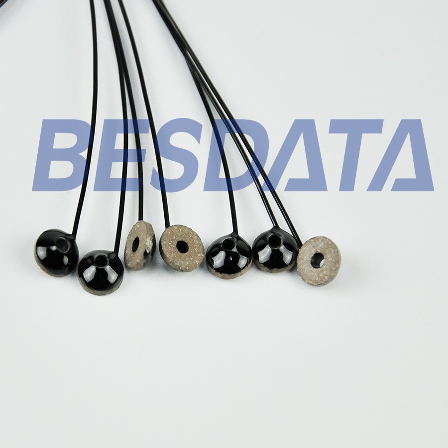 Din 1.5mm Sintered Silver Silver Chloride Sensor Electrodes CE ISO Approval