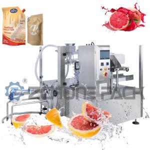 Quality 220V Automatic Spout Pouch Packing Machine , Practical Detergent Packaging Machine wholesale