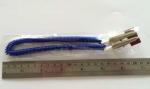 Napkin coiled holder dental lab bib clips flexible plastic spring coil chain