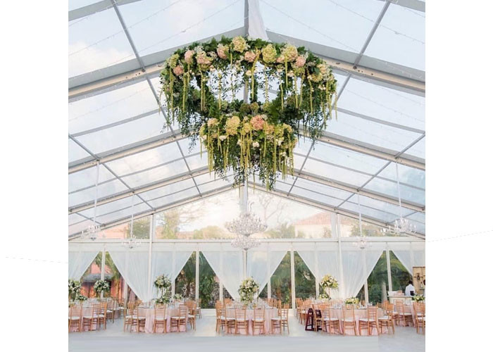 Aluminum Expandable 15x35m Clear Outdoor Tent for wedding