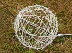 LED Iron Wire Ball Lawn Lamp Decorative Outdoor Lighting Project Garden