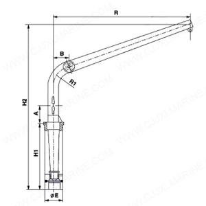 Quality Suez Canal Lamp Hanging Crane wholesale