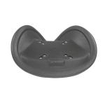 Black Beauty Salon Saddle Seat Pads Cushions PU Dental Chair Accessories 7cm