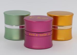 Quality Aluminum Frosted Cosmetic Jars , Hand Cream 50ml Cosmetic Containers wholesale