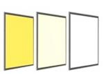 Non Flicker Led Flat Panel Light 600mm 48 Watt 2 Foot White Color Soft Lighting