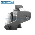 CB 3015 Type B Four Steel Rollers Marine Fairlead For Engineering Vessel Ship