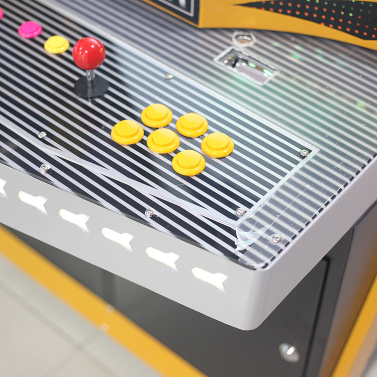 220V Street Fighter Arcade Machine , Bilingual Coin Operated Game Machine