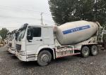 12m3 Used Cement Mixer Truck SINOTRUCK 6x4 Chassis Customized Color