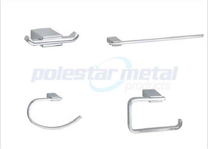 Hotel Bathroom Hardware Accessories 18" Polished Chrome Polished Brass Towel Bar