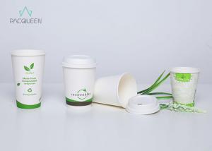 Quality Customized Eco Friendly Disposable Coffee Cups , Tea / Hot Beverage Cups wholesale