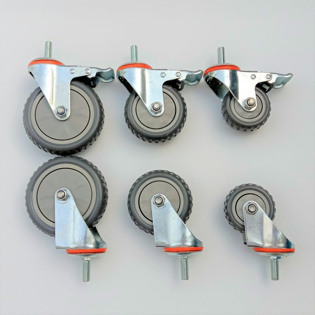 2 3 4 Inch Industrial Medical Workbench Heavy Duty Casters Wheels