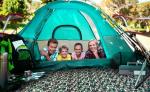 Mutifunctional 0.6kg 210D Oxford Camping Ground Sheet