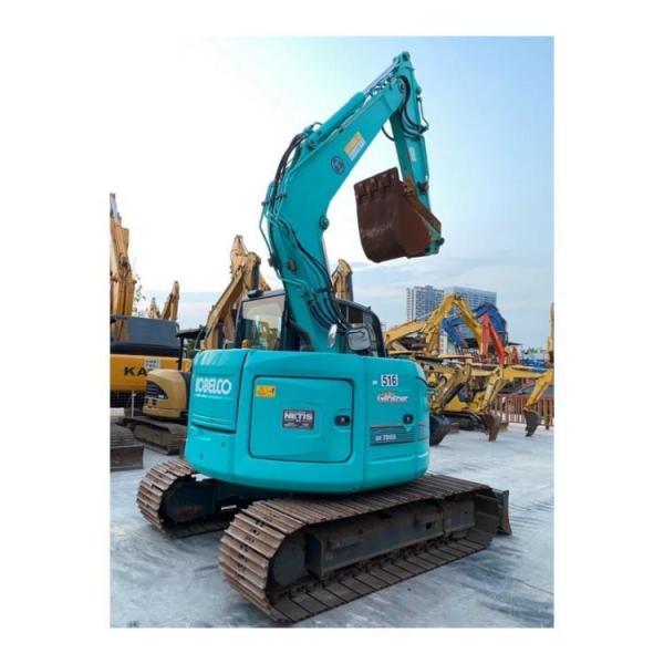 1989 Working Hours Original Hydraulic Pump 7 Ton Kobelco SK75 Excavator in