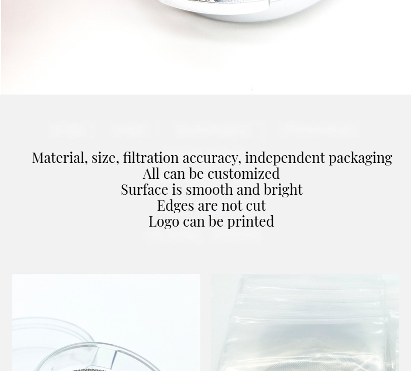 Minimalist Design 58mm Customized Size Stainless Steel Coffee Filter for Espresso Puck