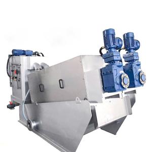 Quality Spiral Petrochemical Oily Sludge Dewatering Machine For Food Factory wholesale