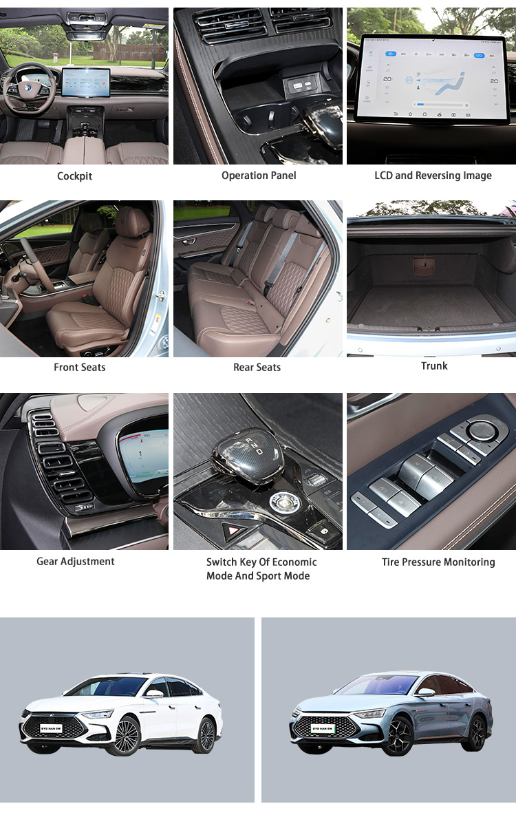 2023 New Energy Electric Vehicles Champion Hybrid BYD Han DM-I EV Car