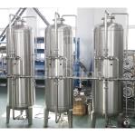 3TPH Industrial Ultrafiltration Systems Stainless Steel 304 UF System Water