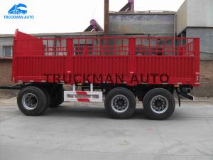Quality Fence Side Wall Full Trailer Truck 40-60 Tons Oversize 7500*2500*3000mm wholesale