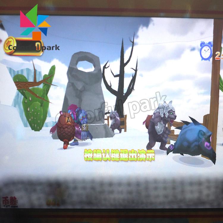 shooting arcade game machines earn money Coin Operated Games Single Kids shooting