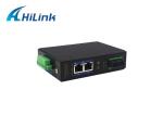 IP30 1000BASE SC Industrial Media Converter 220VAC RJ45