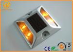 Aluminum Outer Casting Cats Eyes Road Markings Rainproof For Highway / Bridge ,