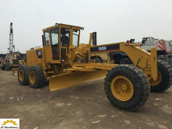 Cheap 123 Kw Used CAT Motor Grader , 140H Second Hand Grader Low Working Hours for sale